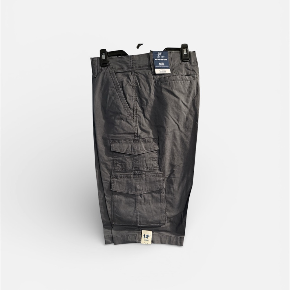 George Charcoal Below‎ the Knee Shorts